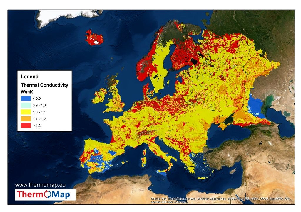 GIS-based Estimation of Geothermal Potential