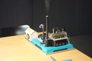 Visualization of operating mode of GuD combined heat and power plant Mitte